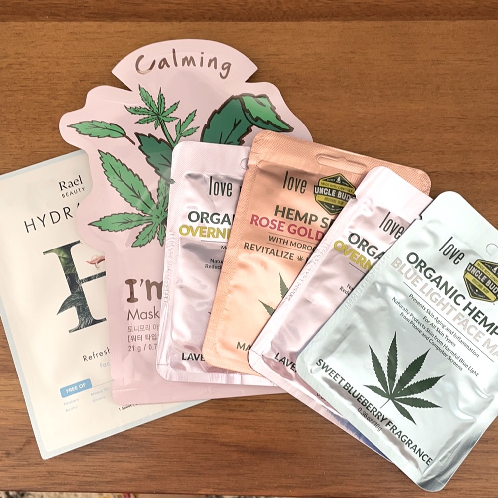 Lot of 6 sheet masks